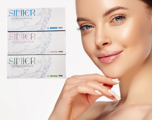 Subq Dermal Filler Cross Linked Natriumhyaluronat Anti Falten