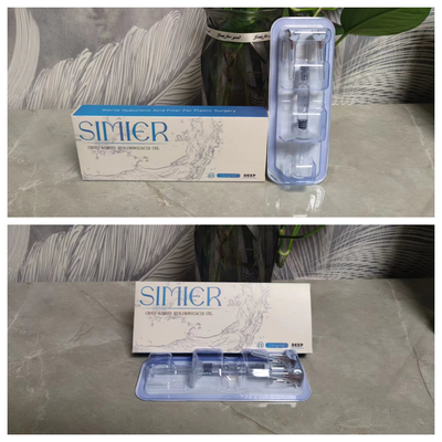 Überschneidbares Natriumhyaluronat Gel 1 ml 2 ml Hyaluronsäure-Nasenfüllmittel