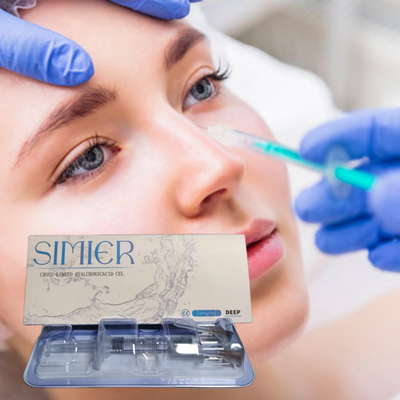 Überschneidbares Natriumhyaluronat Gel 1 ml 2 ml Hyaluronsäure-Nasenfüllmittel