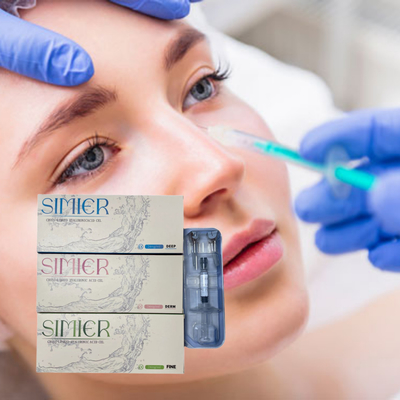 1 ml 2 ml Kreuzverknüpfte Hyaluronsäure-Füllstoffe 24 mg/ml HA Hautfüllstoffe
