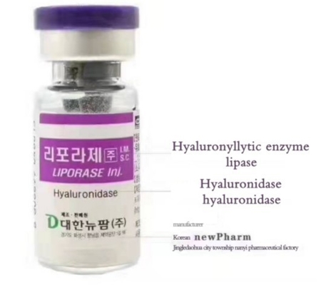 Hintern Brust Liporase Hyaluronidase Lösung 0,3 kg Koreanische Hyaluronsäure Füllstoff