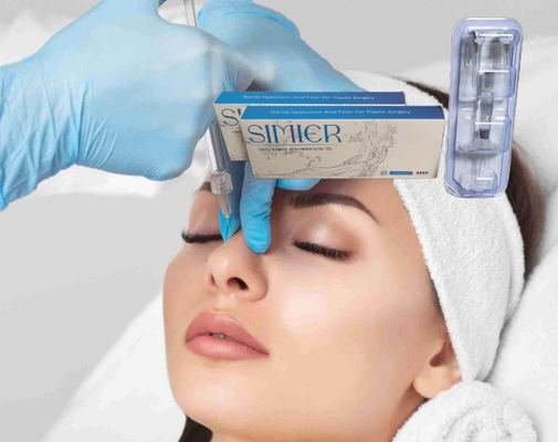 Hyaluronsäure Gesichtsinjektion Lippenfiller für die Haut CE MSDS ISO