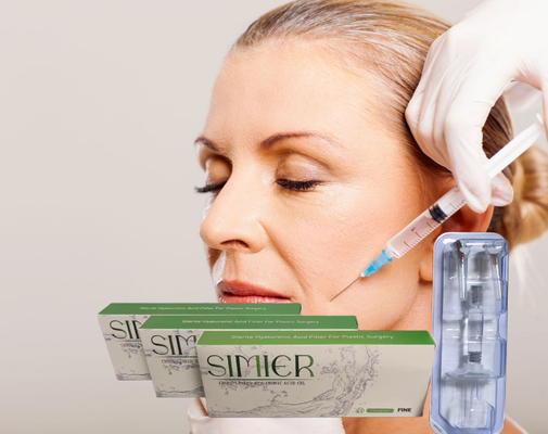 Gel Cross Linked Hyaluronsäure Lippenfiller gegen Falten 1 ml 2 ml