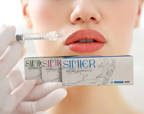 Nasenumformung Cross Linked Ha Filler 1 ml 2 ml Kosmetische Lippenfüllstoffe
