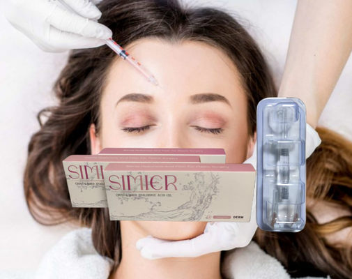 Anti-Aging Gesichts-Dermalische Füllstoffe Kreuzverknüpft Natriumhyaluronat 2,0 ml