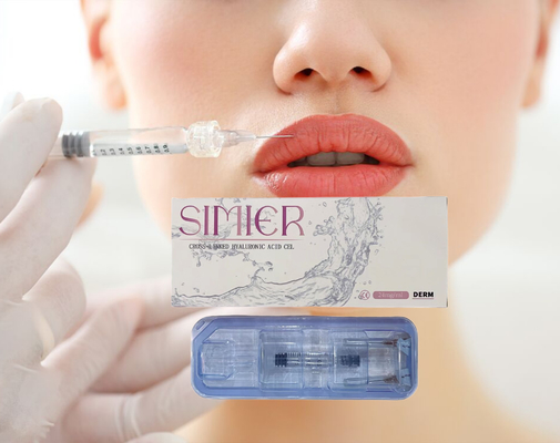 Subq Dermal Filler Cross Linked Natriumhyaluronat Anti Falten