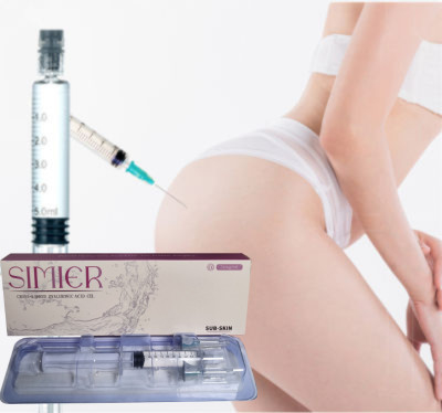 Durchsichtige 100cc Brust-Hyaluronsäure-Injektionen Tränentropfen Brustvergrößerung